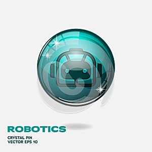3D Robotics Button