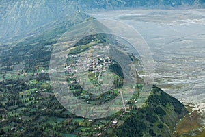 Cemoro lawang village at mount in Bromo tengger semeru national park East Java Indonesia