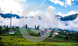 Cemoro Lawang Village near Mount Bromo Indonesia