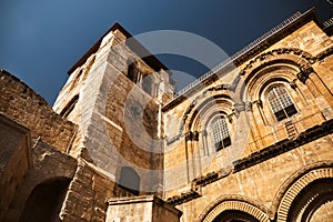 Cenacle building, city of Jerusalem Israel