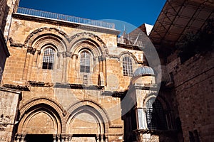 Cenacle building, city of Jerusalem Israel