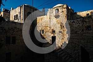 Cenacle building, city of Jerusalem Israel