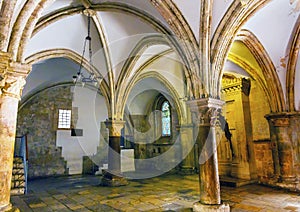 Cenacle Last Supper Room Crusader Building Jerusalem Israel