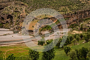 Cendere, Turkey. River Gendere canyon