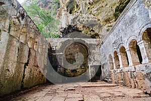 Cennet and cehennem sinkholes church.mersin,Turkey