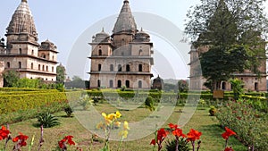 Cenotaphs at Orchha, Madhya Pradesh, famous travel destination in India