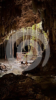 Cenote Chaak Tun in Mexico