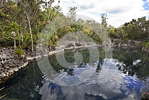 Cenote Cueva De Los Peces, Cuba photo