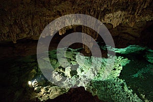 Cenote in Hacienda Sotuta de Peon photo