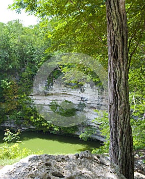 Cenote sink hole