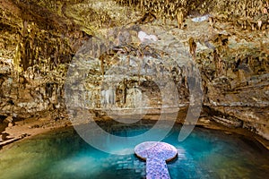 Cenote Suytun at Valladolid, Yucatan - Mexico