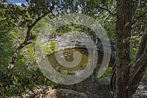 cenotes or sinkholes in Mexico 9