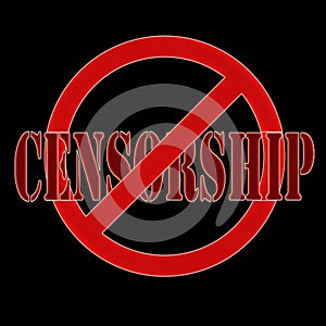 Censorship photo