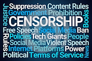 Censorship Word Cloud