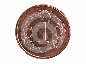 1 Cent coin, 1980~1999 - 1st Circulation Series, Bank of Zimbabwe photo