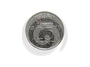 25 cent Netherlands coin
