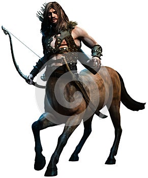 Centaur 3D illustration