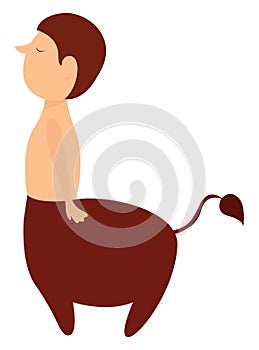 Centaur, illustration, vector