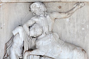 Centaur overcoming Lapith