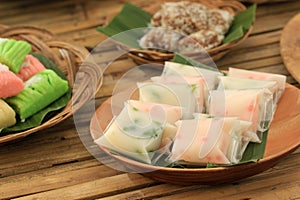 Cente Manis, Cantik Manis, or Jentik Manis. Traditional Indonesian Snack