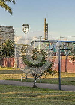 Centenario Stadium View From Park in Montevideo Uruguay photo