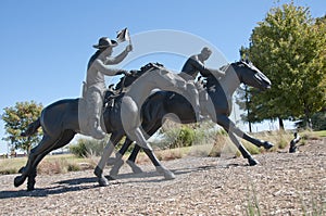 Centennial Land Run Monument photo