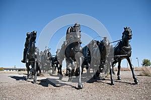 Centennial Land Run Monument photo