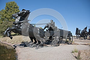 Centennial Land Run Monument photo