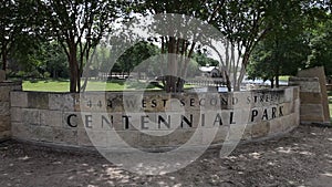 Centennial Park Irving, Texas