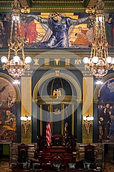 The center of administration in Baton Rouge, Louisiana