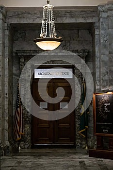 The center of administration in Olympia, Washington