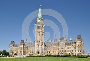 Center Block of the Canadian Parliament