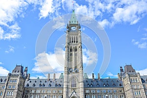 The Center Block and the Peace Tower