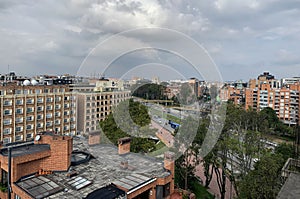 Center of Bogota, Colombia