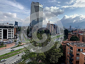 Center of Bogota, Colombia