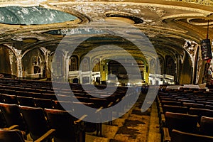 Center Chamber - Abandoned Victory Theater - Cleveland, Ohio