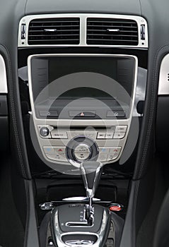 Center console and gear stick