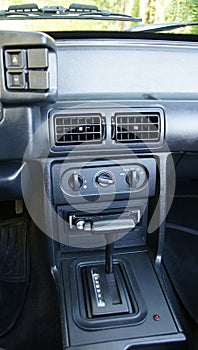 Center Console and Gear Stick