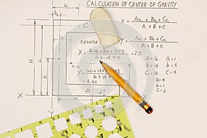 Center of Gravity Calculation