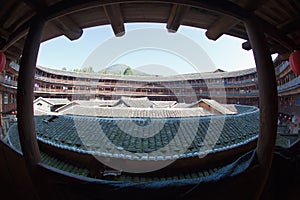 The center of Hakka earth building 4