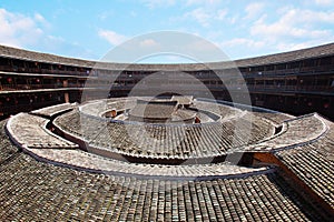 The center of Hakka earth building 6