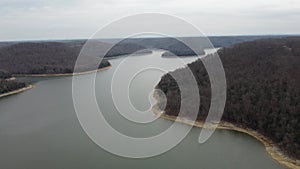 Center Hill Lake is a reservoir in US state of Tennessee, in middle of forested mountains and hills