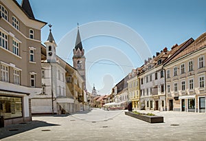 Center of Kranj, Slovenia photo