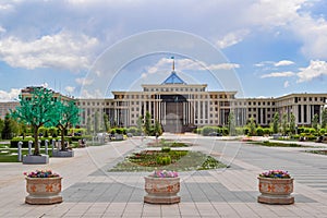 In the center of Nursultan