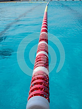 In center one platform for start and lane