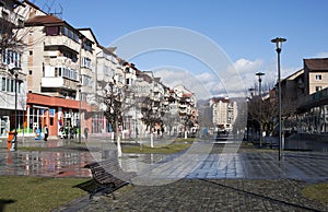 Center of Petrosani town - RAW format