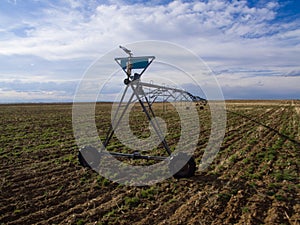 Center pivot irrigation