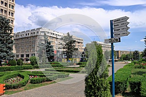 The center of Ploiesti km. 0