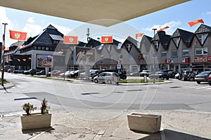 The center of the small town of Å½abljak