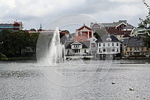 Center of Stavanger, Norway